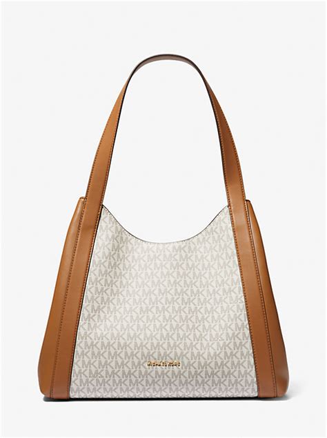 michael kors rosemary large logo shoulder bag|Rosemary Large Logo Shoulder Bag .